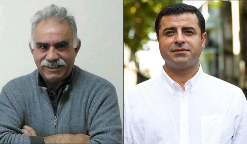 Öcalan'dan Demirtaş'a tepki: Küçük pazarlıklarla oyalanmayın