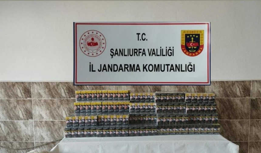 Urfa’da gümrük kaçağı sigara operasyonu: 420 paket ele geçirildi