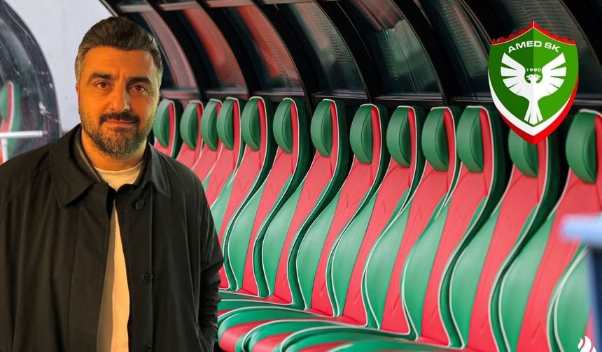 Amedspor’da Sinan Kaloğlu dönemi başlıyor