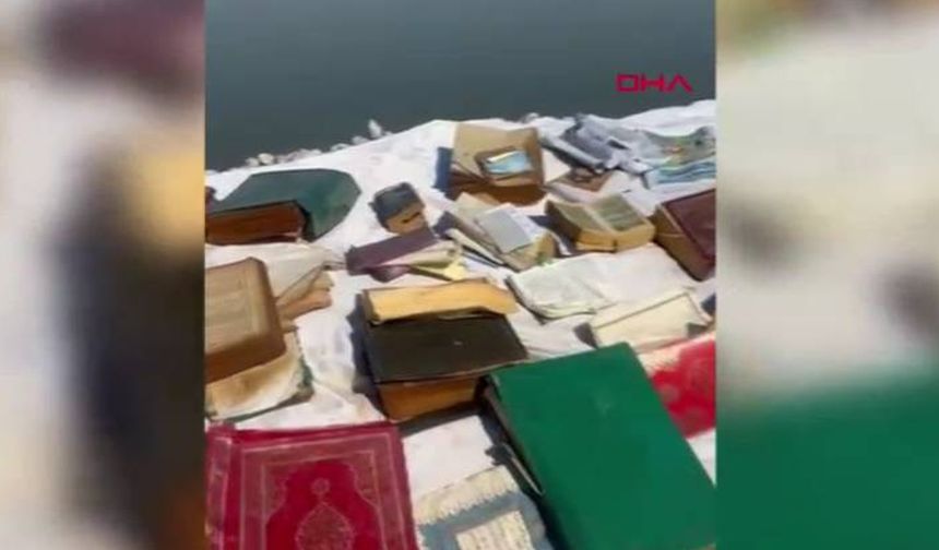 Batman’da çuvallarla atılmış halde Kur’an-ı Kerimler bulundu