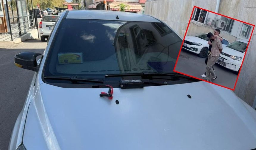 Çakarlı araçla çocukların üstünü arayıp havaya ateş etti