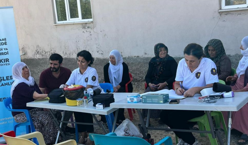 Diyarbakır’da kadınlara sağlık taraması