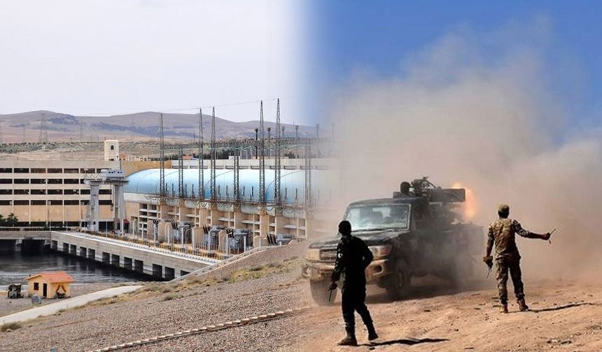 Suriye ordusu Tişrin Barajı’na saldırdı: DSG’den açıklama!