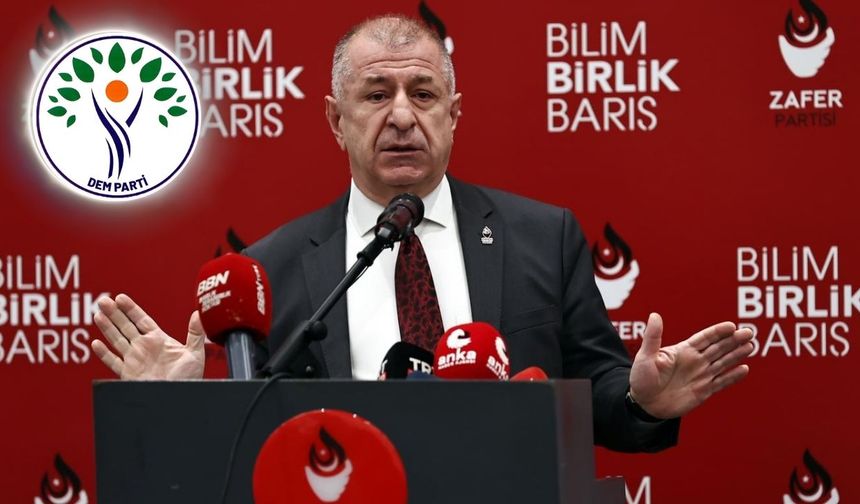 Ümit Özdağ'dan DEM Parti hakkında suç duyurusu