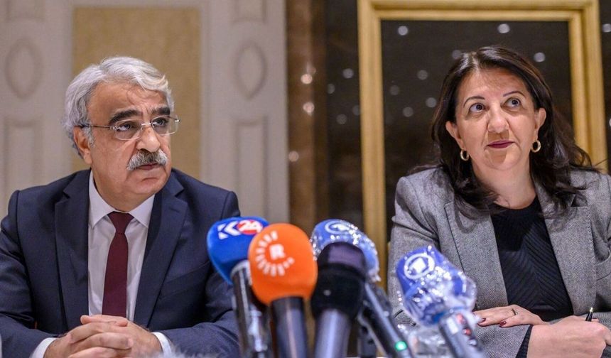 DEM Parti: Silah bırakan örgüt için özel yasa çıkarılmalı