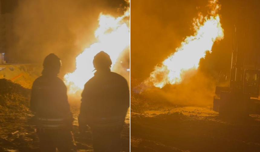 Hatay’da doğal gaz patladı!