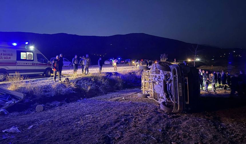 Maraş'ta trafik kazası: 2 işçi öldü, 7 yaralı