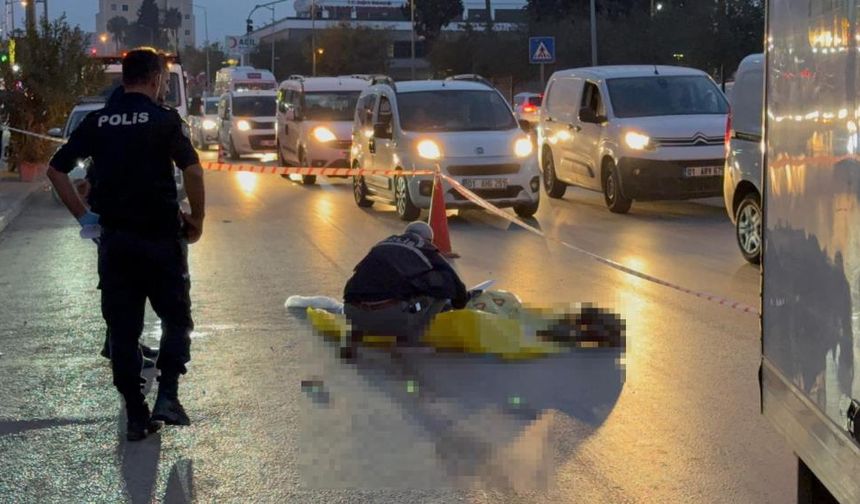 Yaşlı adam kamyonun altında kalarak hayatını kaybetti