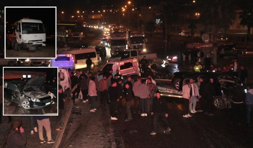 Cizre'de vinç dehşeti: 6 aracı önüne kattı, 7 kişiyi yaraladı