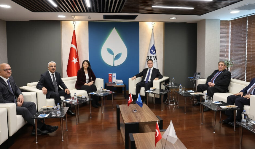 DEM Parti Heyeti, Ali Babacan ile çözüm sürecini değerlendirdi