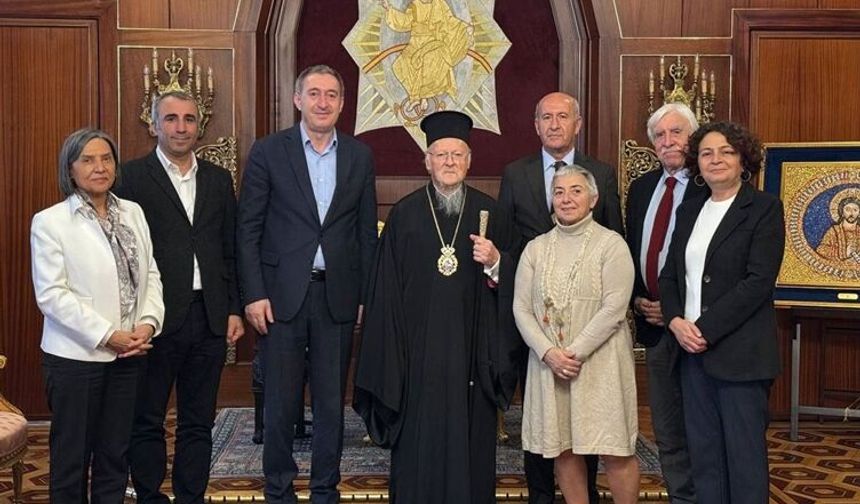 DEM Parti’den Patrik Bartholomeos’a ziyaret