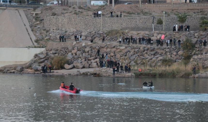 Dicle Nehri'ne düşen çocuk akıntıya kapılarak kayboldu