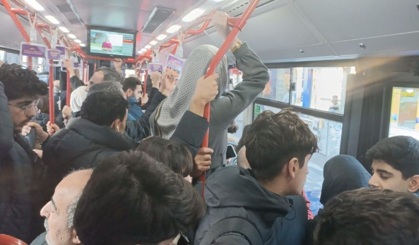 Diyarbakır'da balık istifi yolculuk gündelik hale geldi