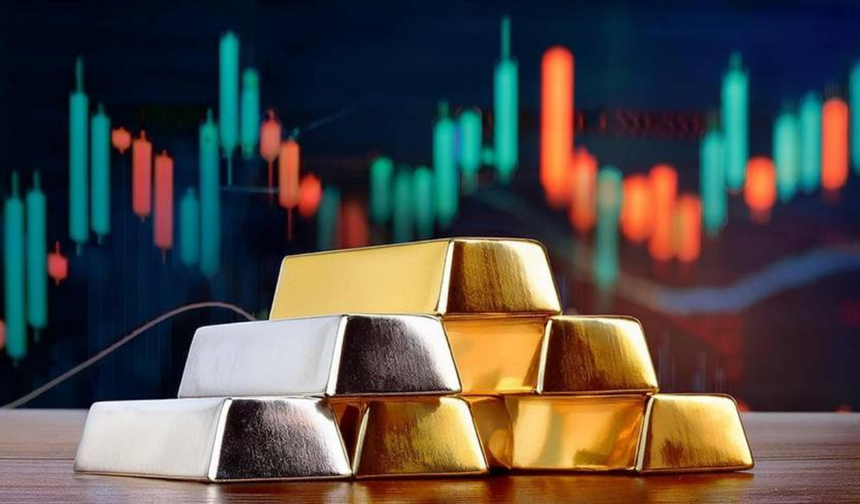 Gümüşte sert düşüş, altın 7 haftanın zirvesinde