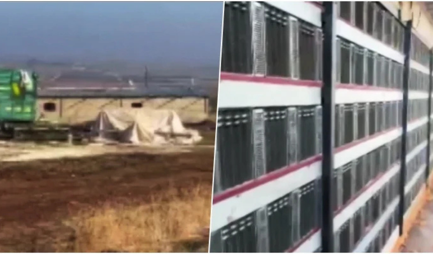 Şanlıurfa’da ahırda kaçak kripto madenciliği tespit edildi