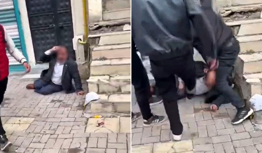 Şanlıurfa’da sokak ortasında meydan dayağı