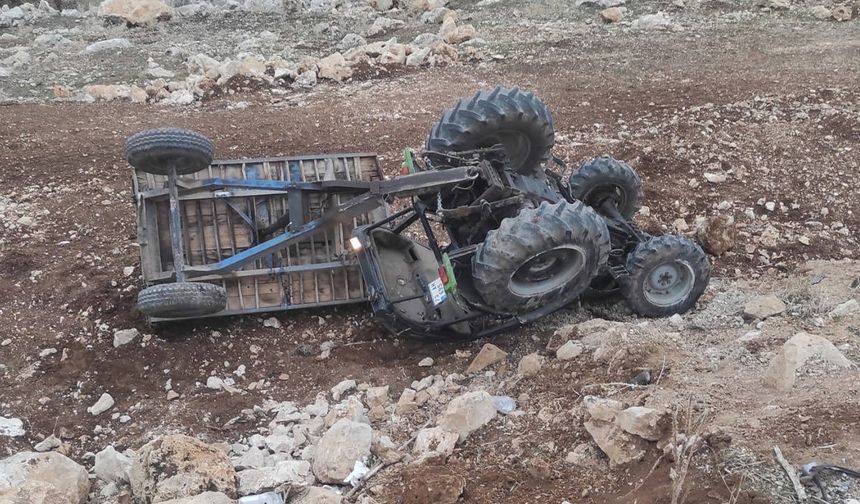 Şırnak’ta traktör devrildi: 12 kişi yaralandı