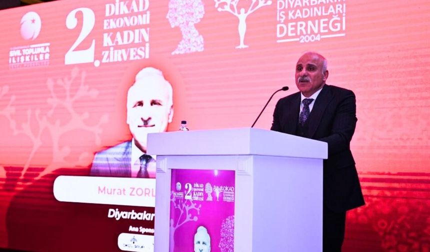 Vali Zorluoğlu: Kadınları yok sayan kalkınma modeli başarıya ulaşamaz