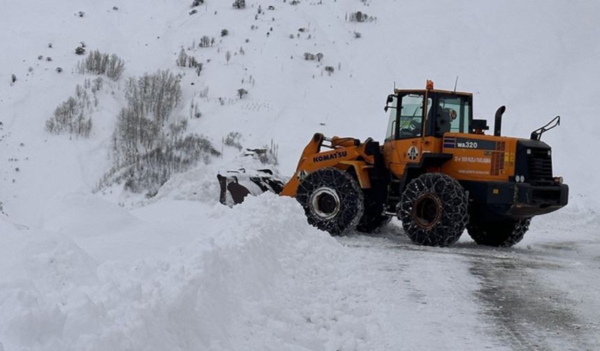 5 ilde kar engeli: 1119 yerleşim yerinin yolu kapandı