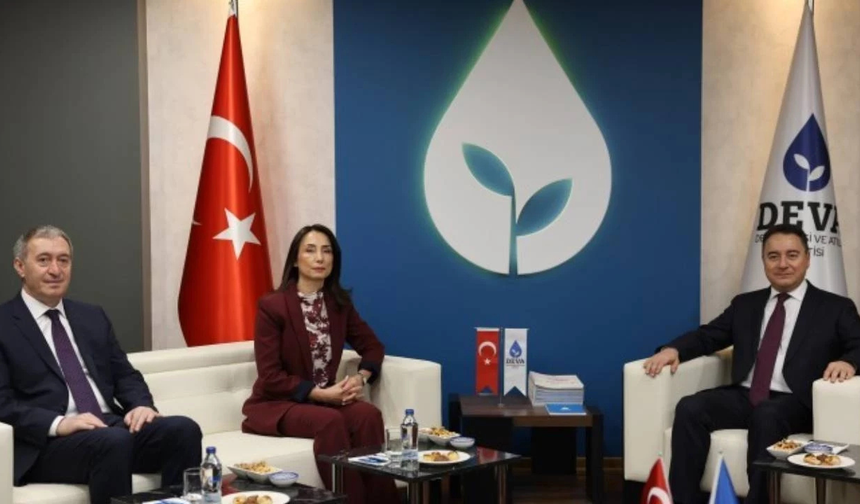 Bakırhan ve Hatimoğulları’ndan Babacan’a ziyaret