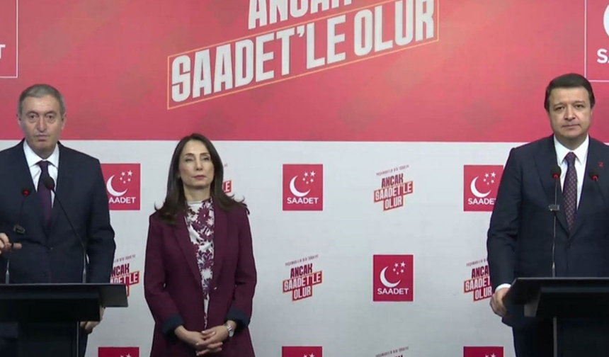 DEM Parti heyeti, Saadet Partisi’ni ziyaret etti