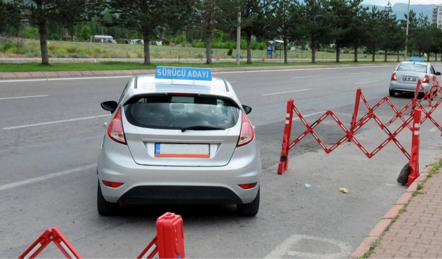 Direksiyon sınavlarına kamera kaydı geliyor