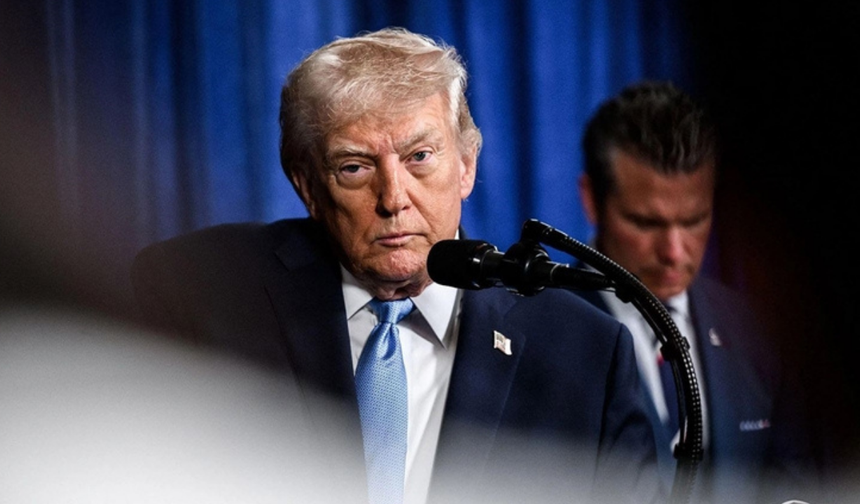 Trump’tan İran’a sert mesaj: Büyük donanma hareket halinde