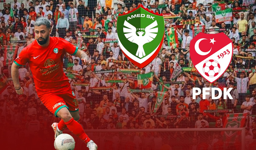 Amedspor ve Çekdar Orhan’a verilen ceza belli oldu