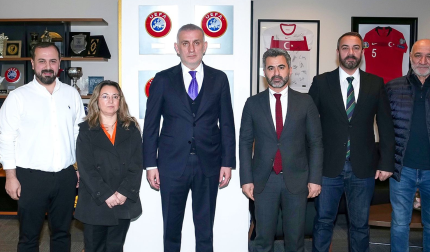 Amedspor’dan TFF Başkanı Hacıosmanoğlu’na ziyaret