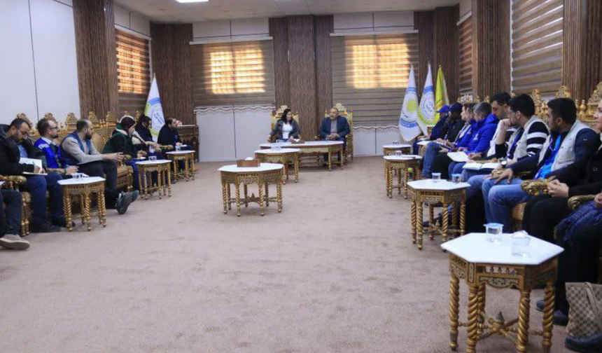 BM Heyeti Kobani’de insani durumu inceledi