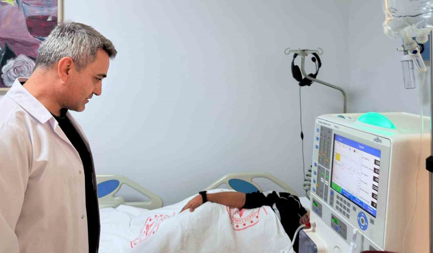 Diyarbakır’da ev hemodiyalizi ile hastalara evde tedavi imkanı