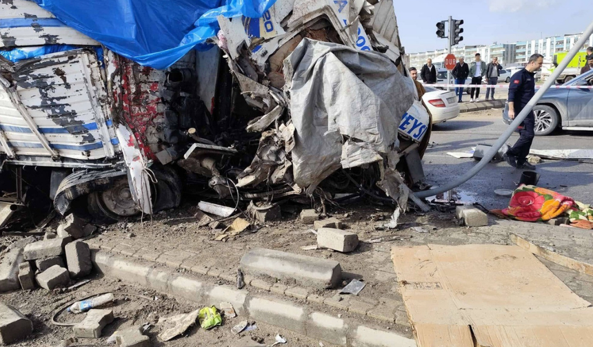 Şanlıurfa’da freni patlayan kamyon dehşet saçtı: 1 ölü, 3 yaralı