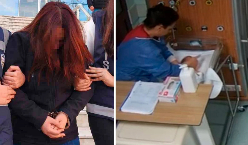 Yenidoğan bebeğe şiddet uygulayan hemşirenin savunması ortaya çıktı!