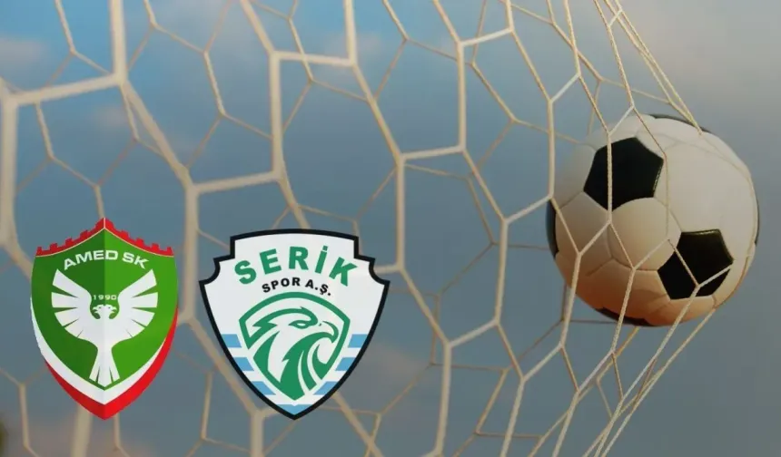 Amedspor 1 Serikspor 0 maçın geniş özeti