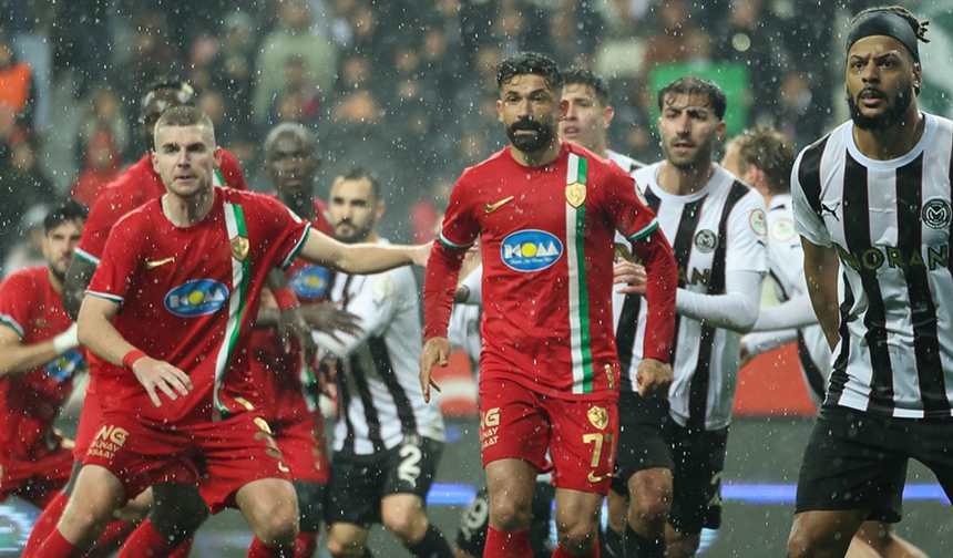 Amedspor Manisa FK maçında ilk 45 dakika golsüz bitti