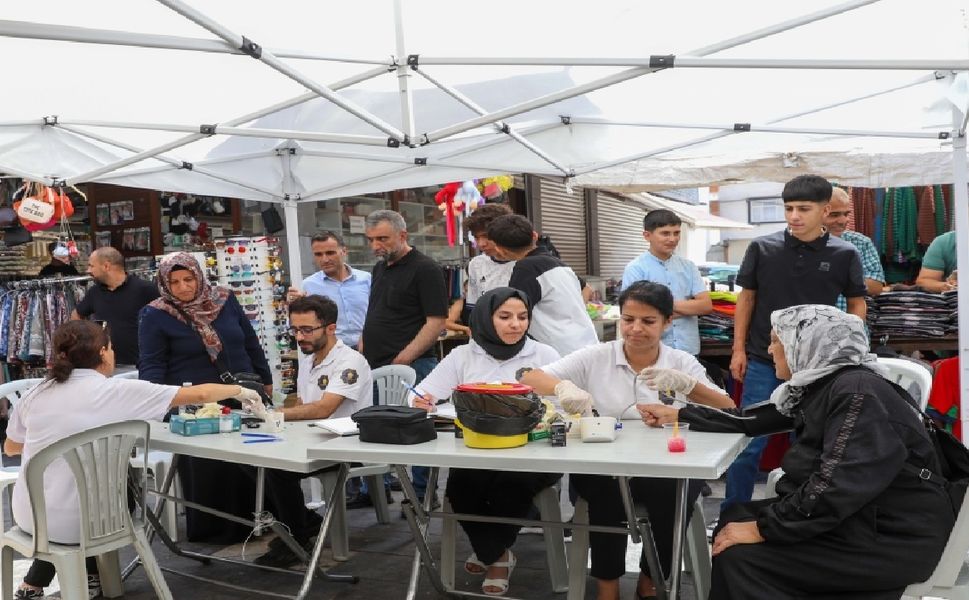 Diyarbakır’da kırsal ve kent merkezlerinde sağlık taraması seferberliği
