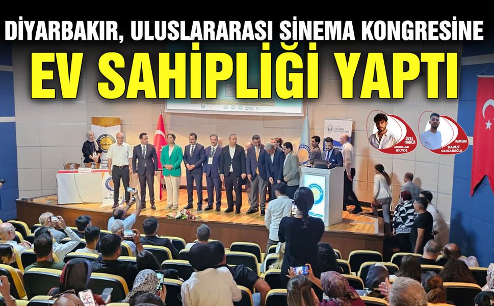 Diyarbakır, uluslararası sinema kongresine ev sahipliği yaptı
