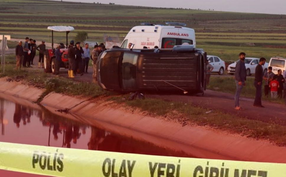 Diyarbakır'da otomobil sulama kanalına düştü: 1 ölü