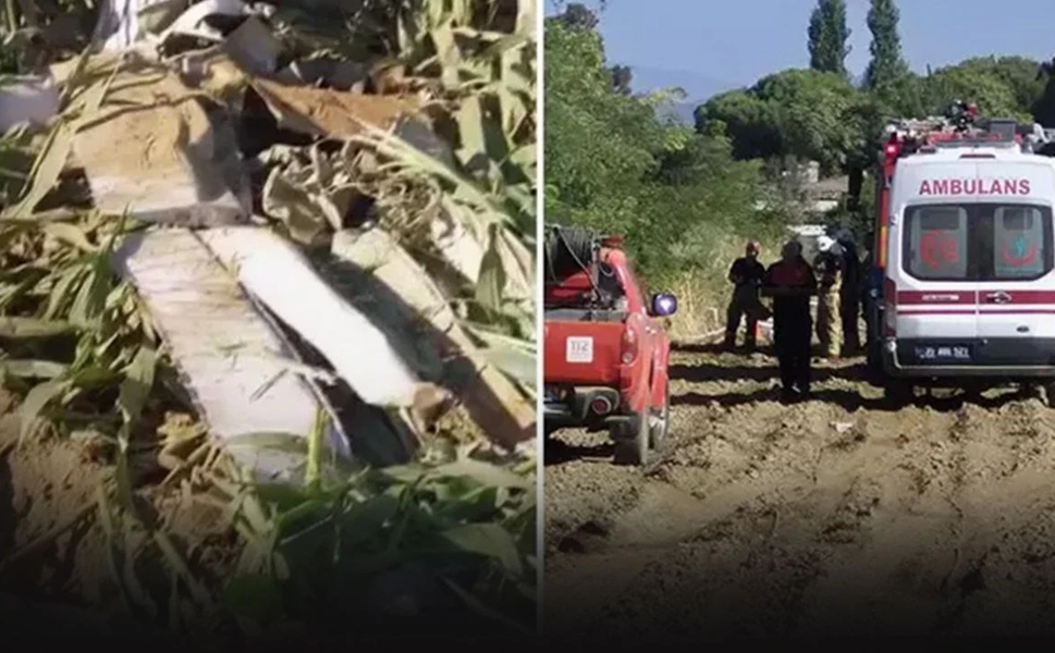 Eğitim uçağı düştü: 1 ölü