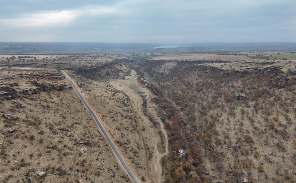 Diyarbakır’da 1 milyon yıllık Buzul Vadisi görüntülendi