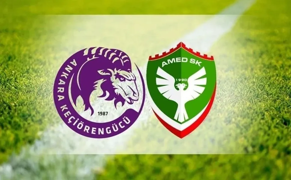 Amedspor - Keçiörengücü maçının ilk 11’i belli oldu
