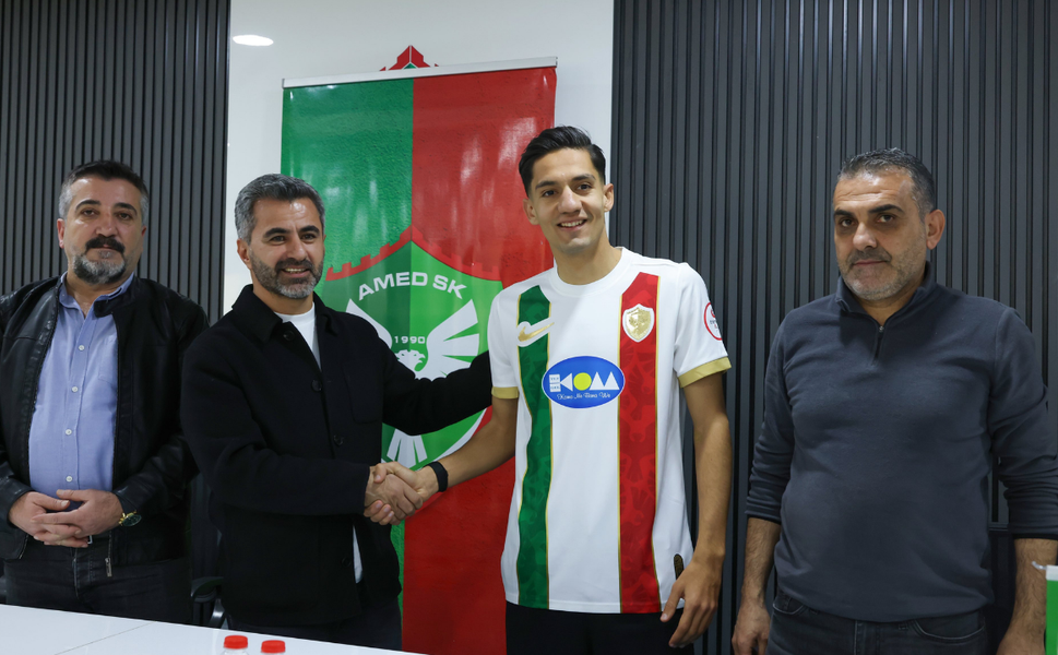 Amedspor’dan orta sahaya takviye