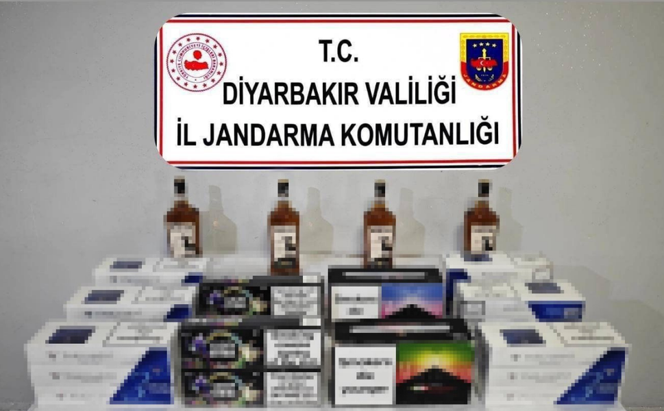 Diyarbakır’da 31 ayrı olayda kaçak malzemeler yakalandı