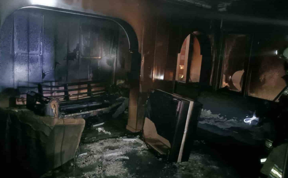 Diyarbakır’da elektrik yangınında ev küle döndü