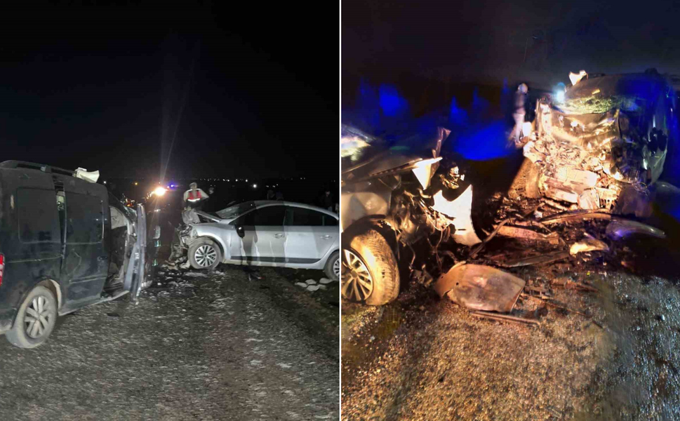 Diyarbakır’da feci kaza: 5 ölü, 2 yaralı