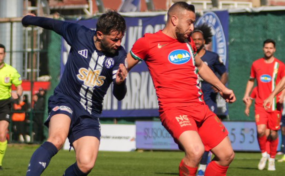 Kırmızı kart ve penaltı… Amedspor 3 puanı kaçırdı