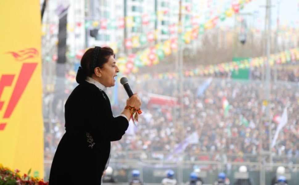 Diyarbakır Newrozu’nda Leyla Zana konuştu: Hükümete çağrı yaptı