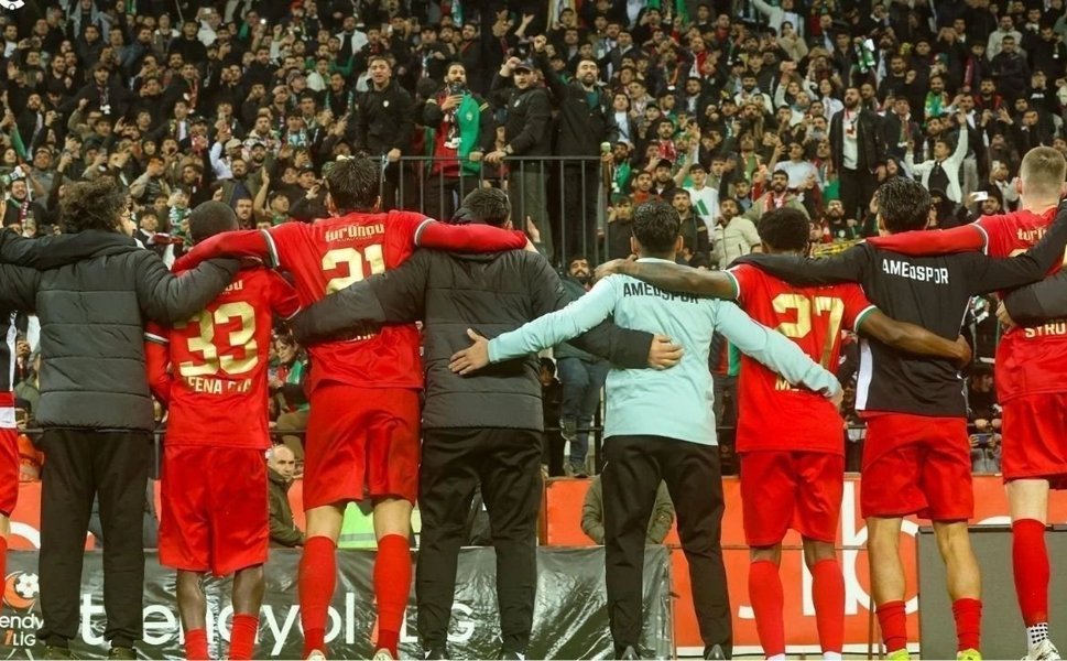 Amedspor 10 ilde en çok taraftara sahip takım oldu