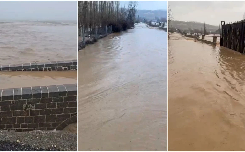 Diyarbakı’da sağanak sele neden oldu: 45 koyun telef