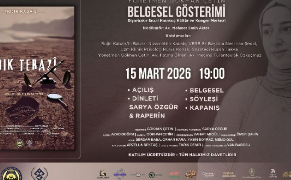 Kırık Terazi belgeseli Diyarbakır'da izleyiciyle buluşuyor: Tarihi belli oldu